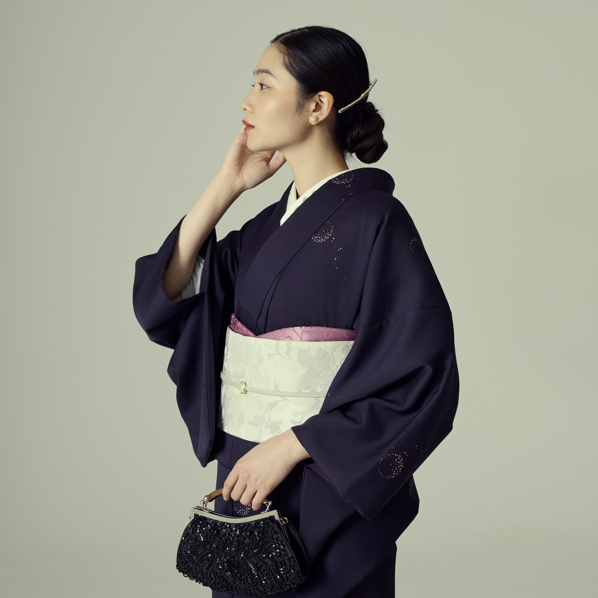 機能性素材のきものやまと オリジナル着物「やまと可憐」