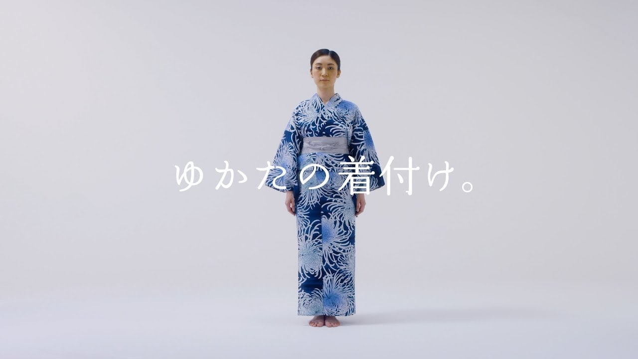 浴衣の着付け