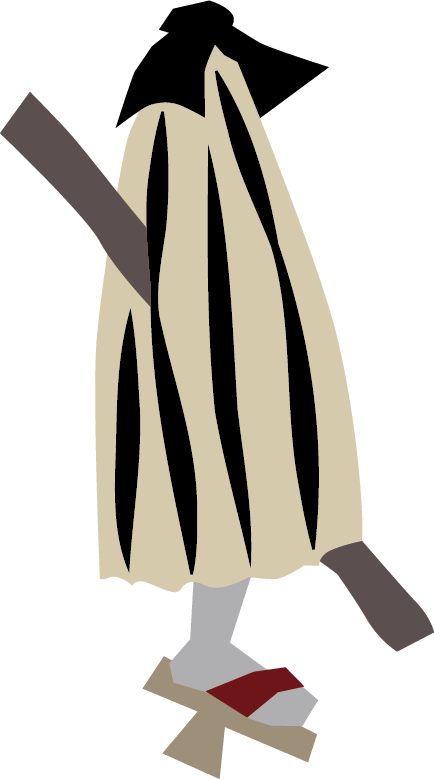 ゆかた 百鬼夜行 イラスト