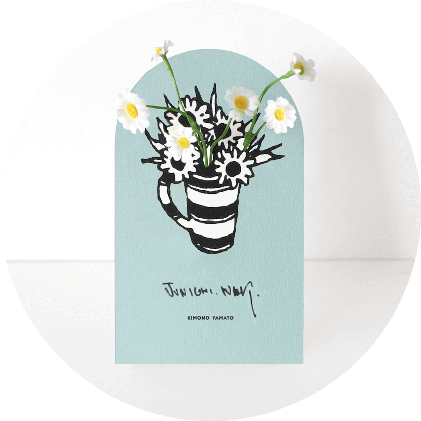 フラワーベースカード