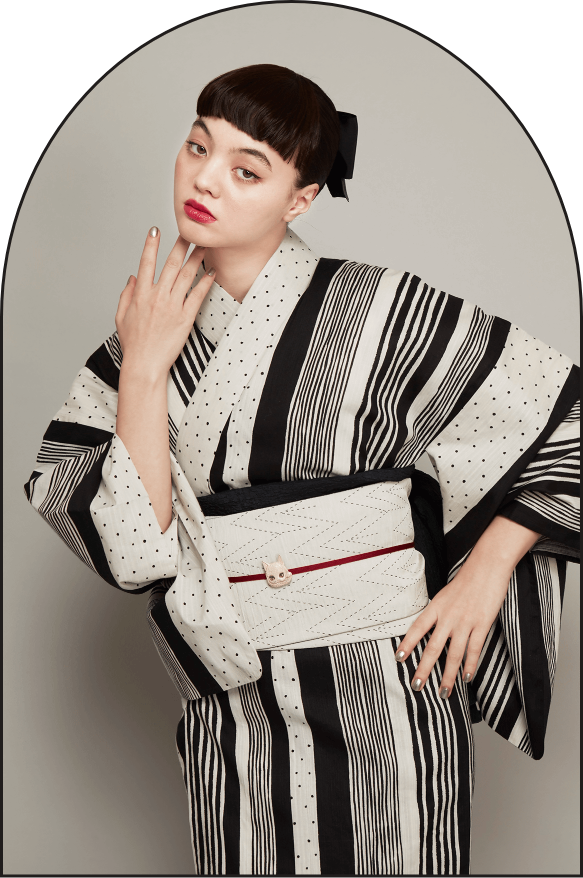 ゆかた ストライプ 01