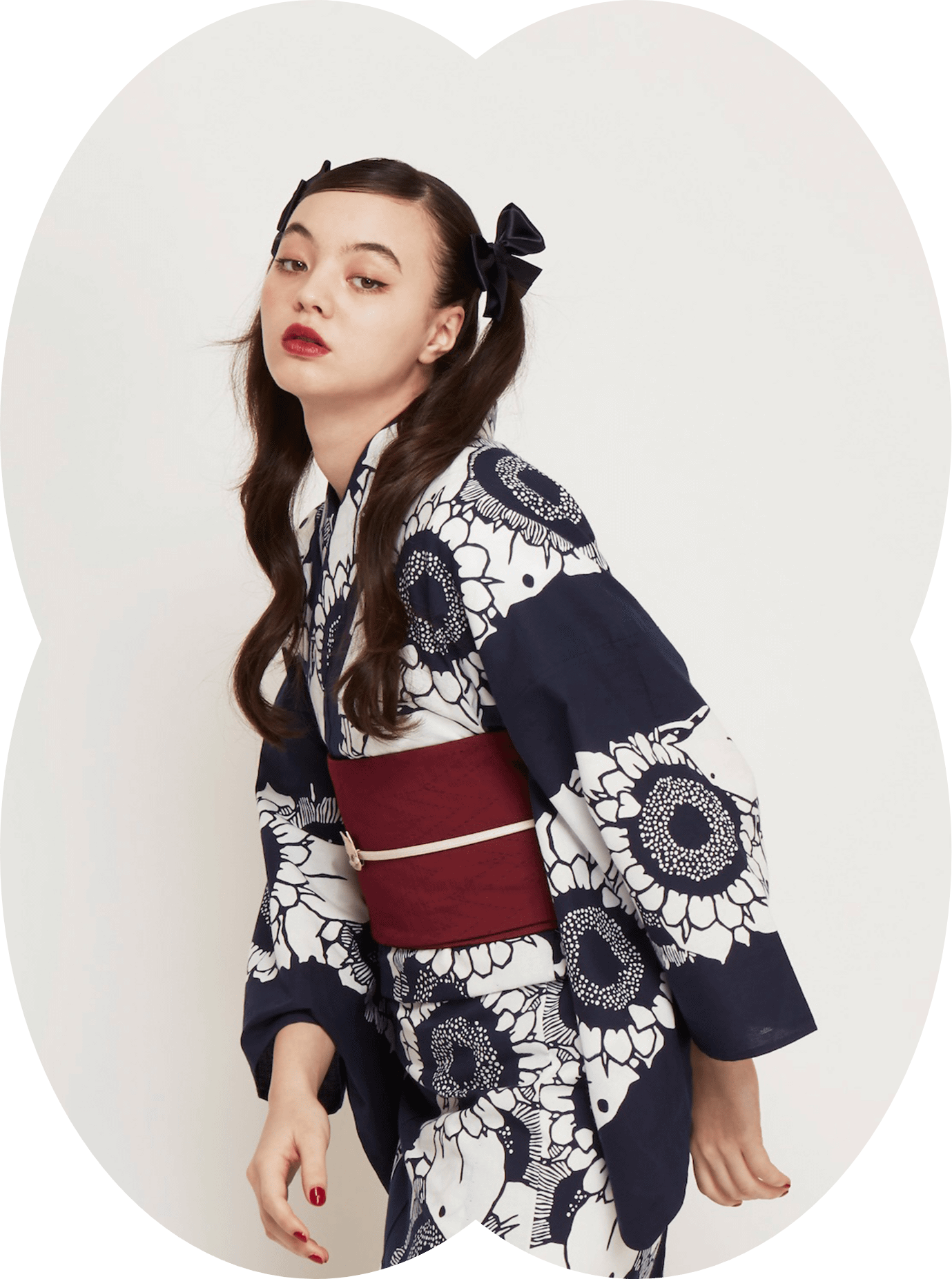 注染ゆかた ひまわり 01