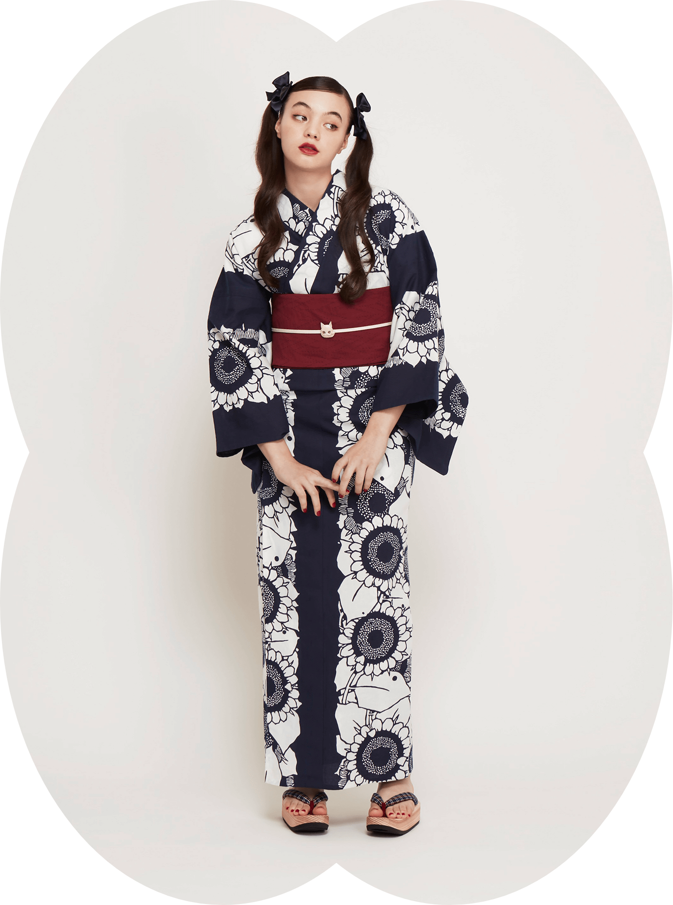 注染ゆかた ひまわり 02