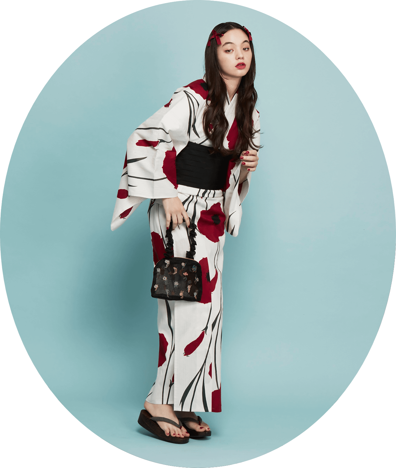 がま口バッグ フラワーゲーム 02