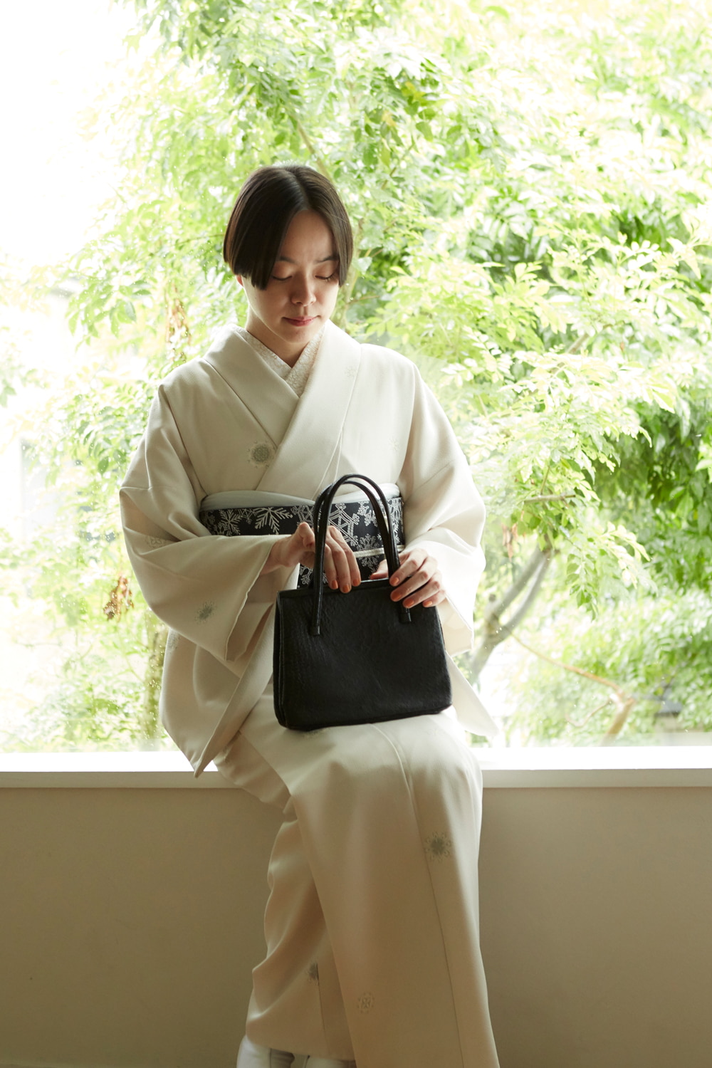 やまと可憐 雪華紋 絹鼠