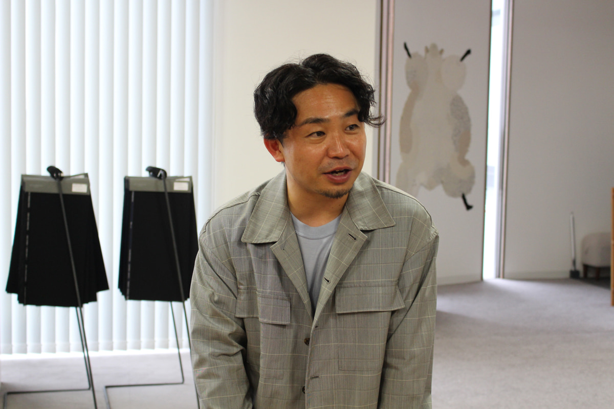 三星毛糸株式会社５代目 代表取締役社長の岩田真吾氏
