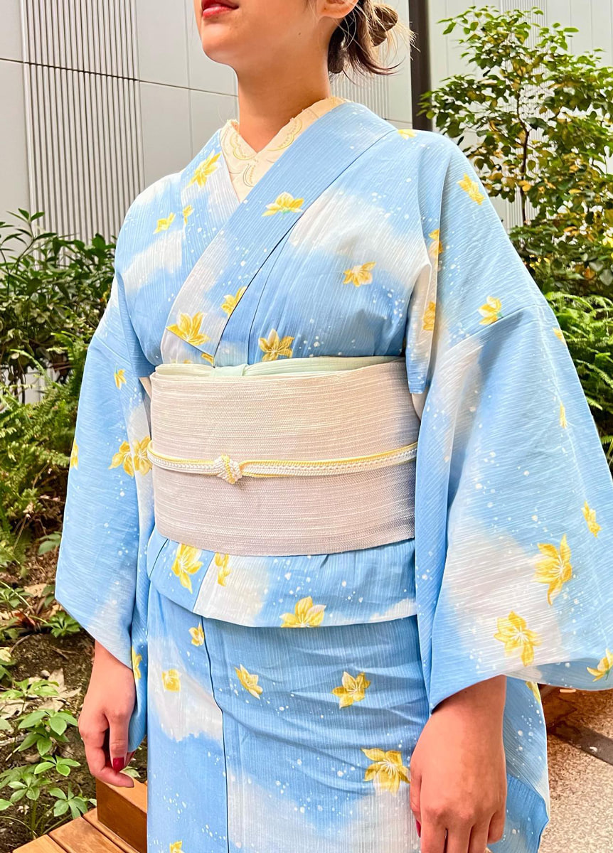 ゆかた×半幅帯 02903