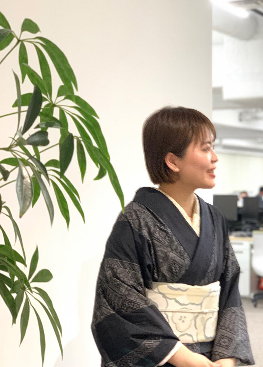 大島紬×名古屋帯 06903