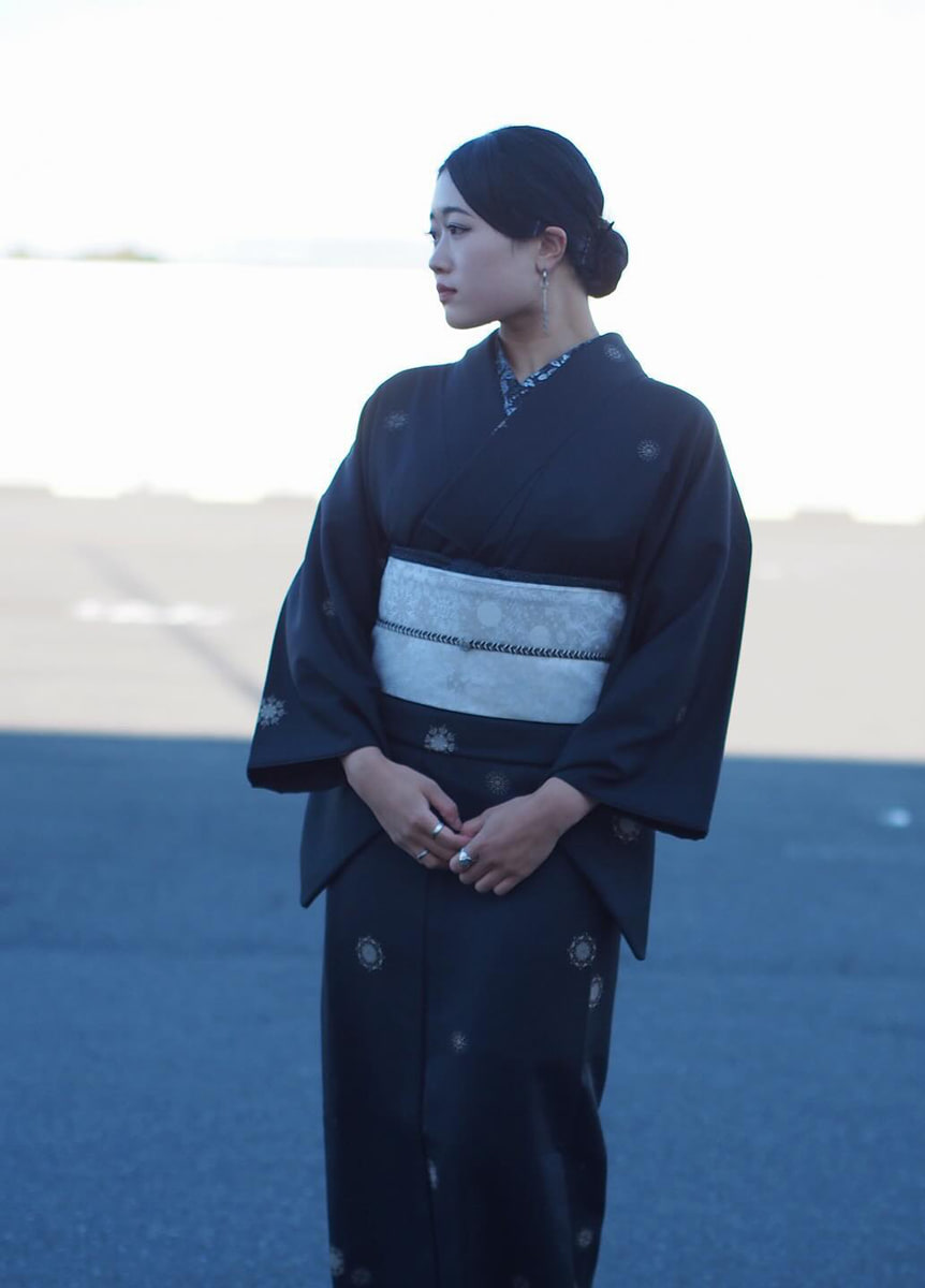 やまと可憐×名古屋帯 07403