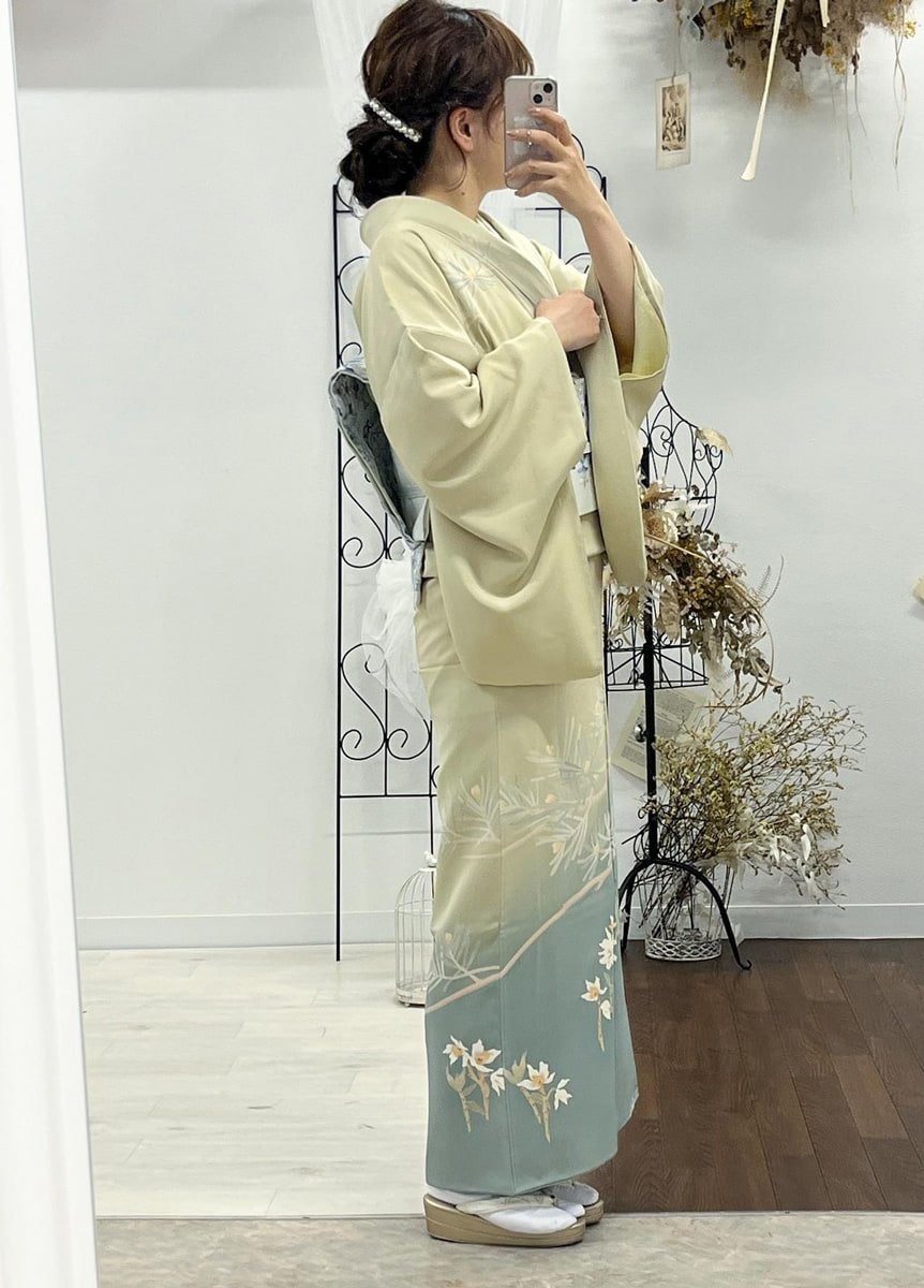 加賀友禅×中国刺繍袋帯 main093