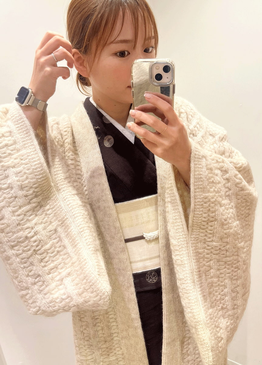 片貝木綿×名古屋帯 main155