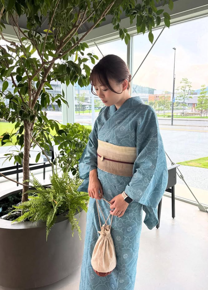 綿麻ゆかた main185