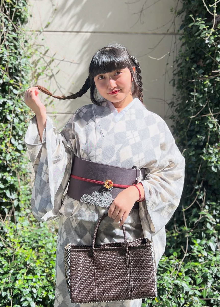 木綿のきもの 久留米絣 main201