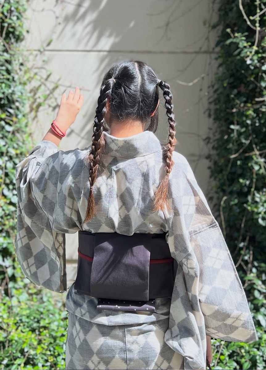 木綿のきもの 久留米絣 20102