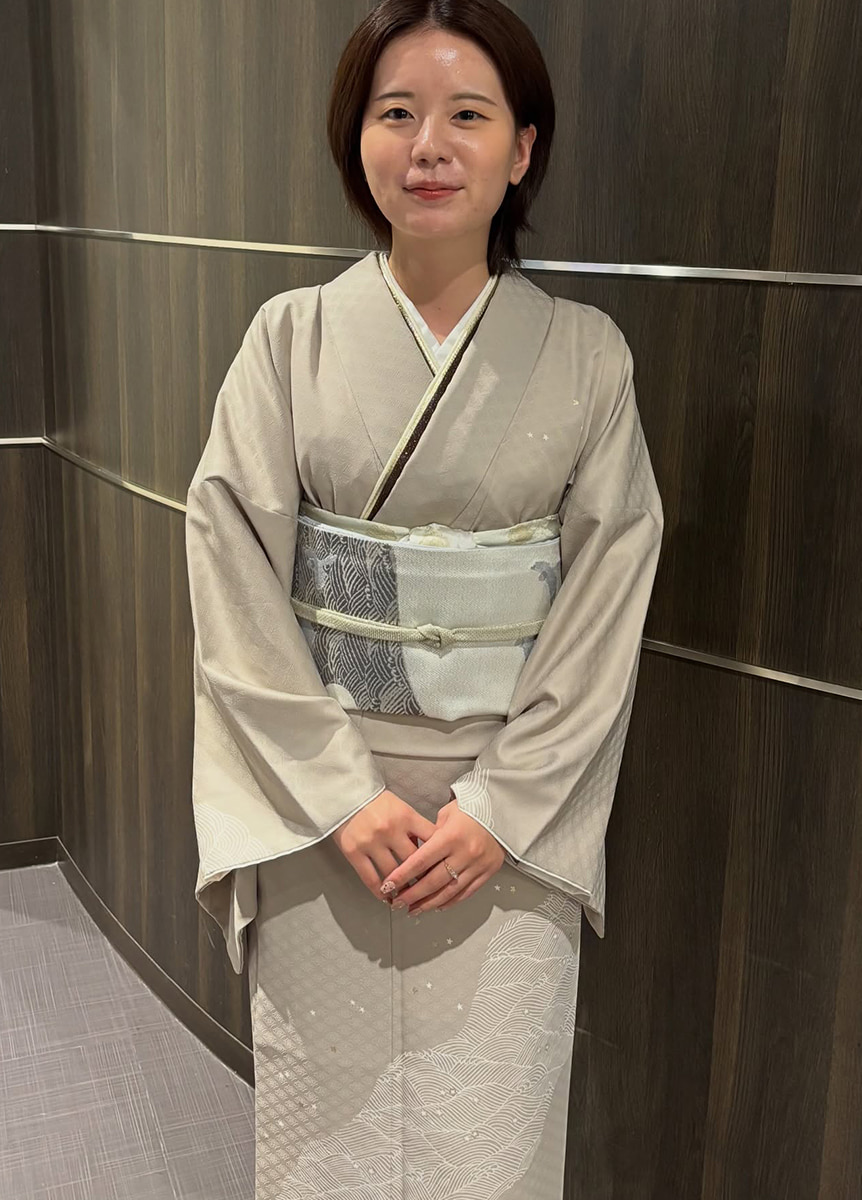 ハレノヒ小袖×西陣袋帯 main203