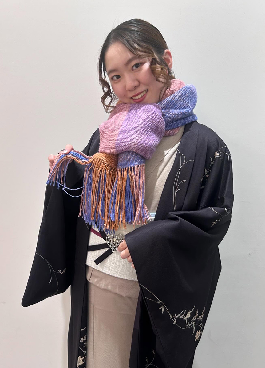 結城真綿ショール main210