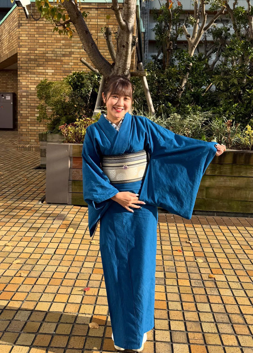 久留米絣×博多織帯（福岡コーデ） main213