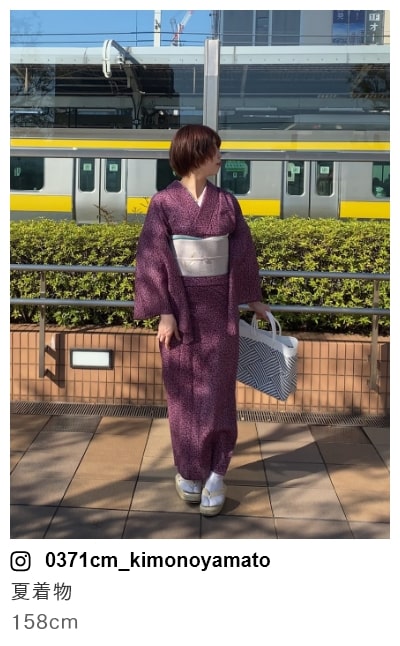 スタッフコーディネート 夏着物