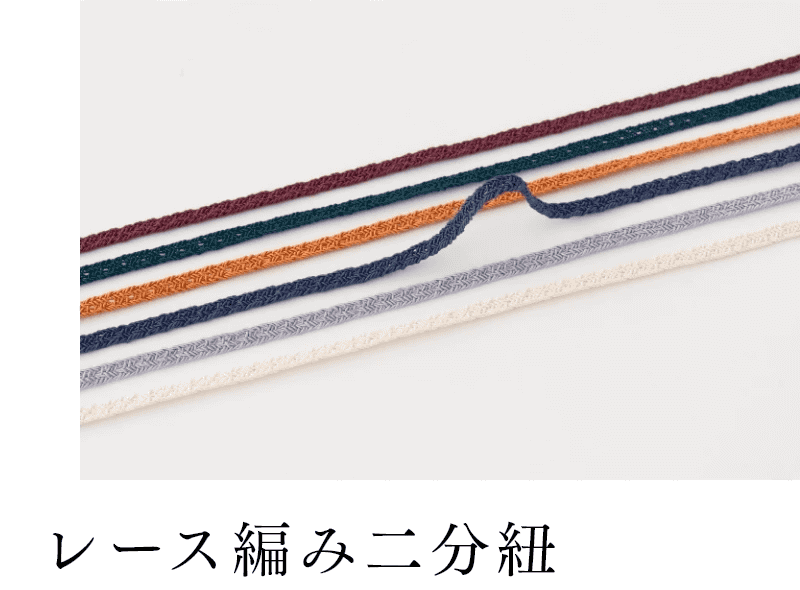 レース編み二部紐